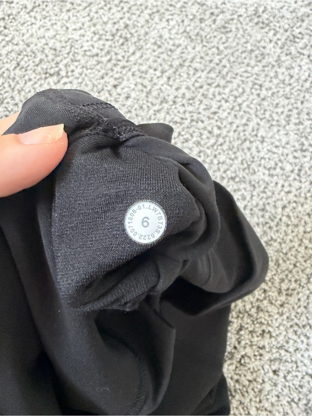 lululemon athletica Black High-Rise Biker Shorts - Picture 5 of 5